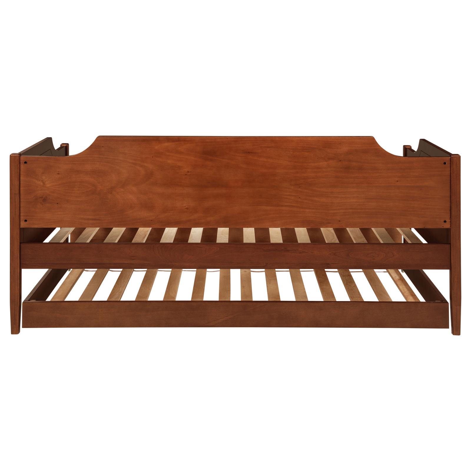Redding Wood Twin Daybed With Trundle Cherry - Image 10