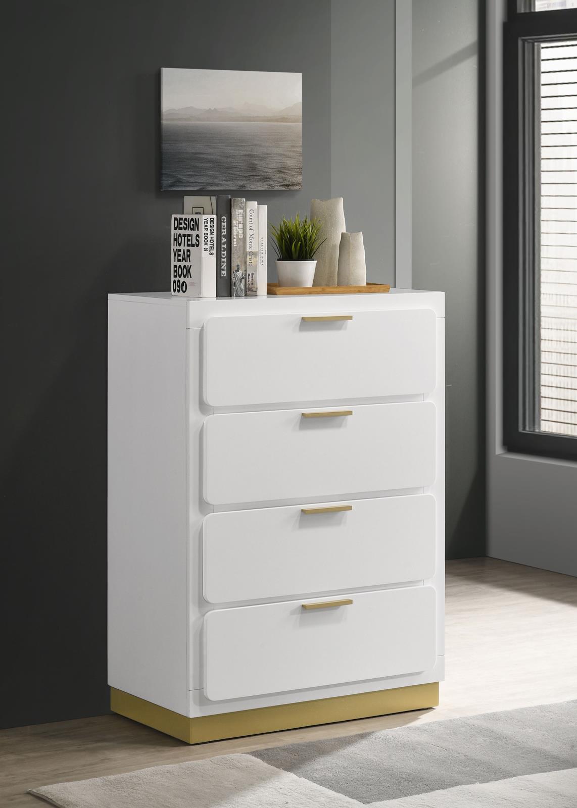 Caraway 4-drawer Bedroom Chest - Image 2