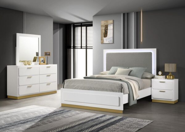 Caraway Bedroom Set White