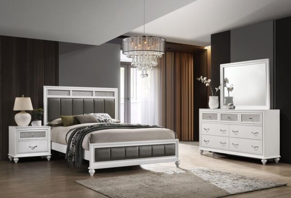 Barzini Bedroom Set White