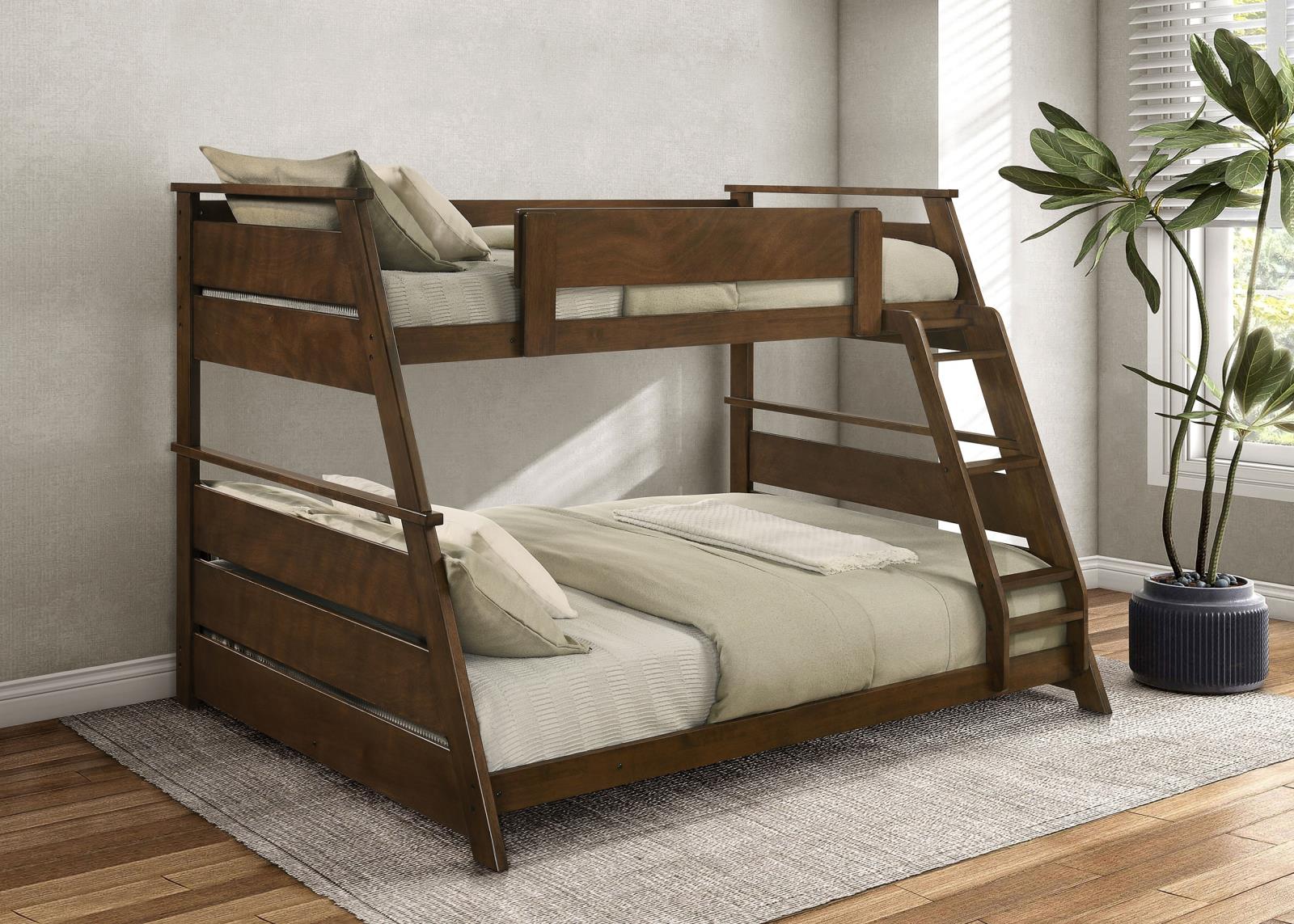 Holden Wood Veneer Twin Over Full Bunk Bed - Image 2