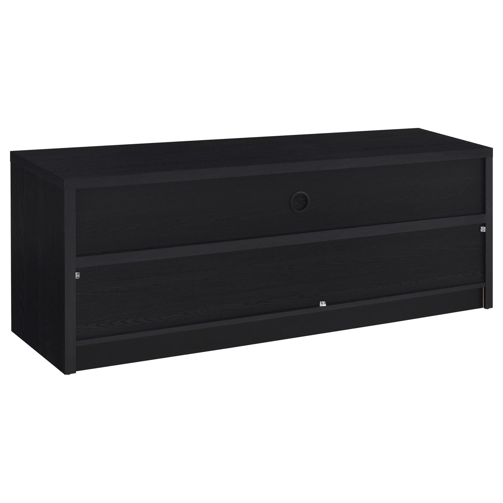 Rutland 59-inch 3-drawer TV Stand Media Console Black - Image 7