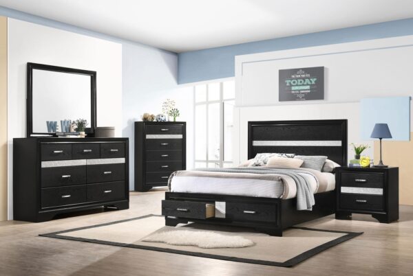 Miranda Bedroom Set Black