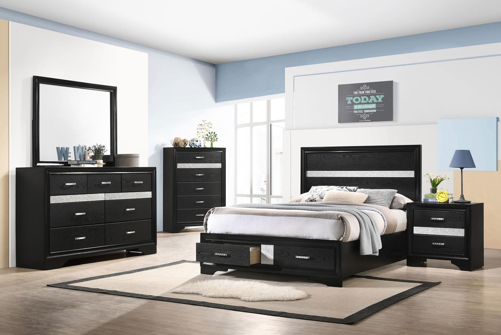 Miranda Bedroom Set Black