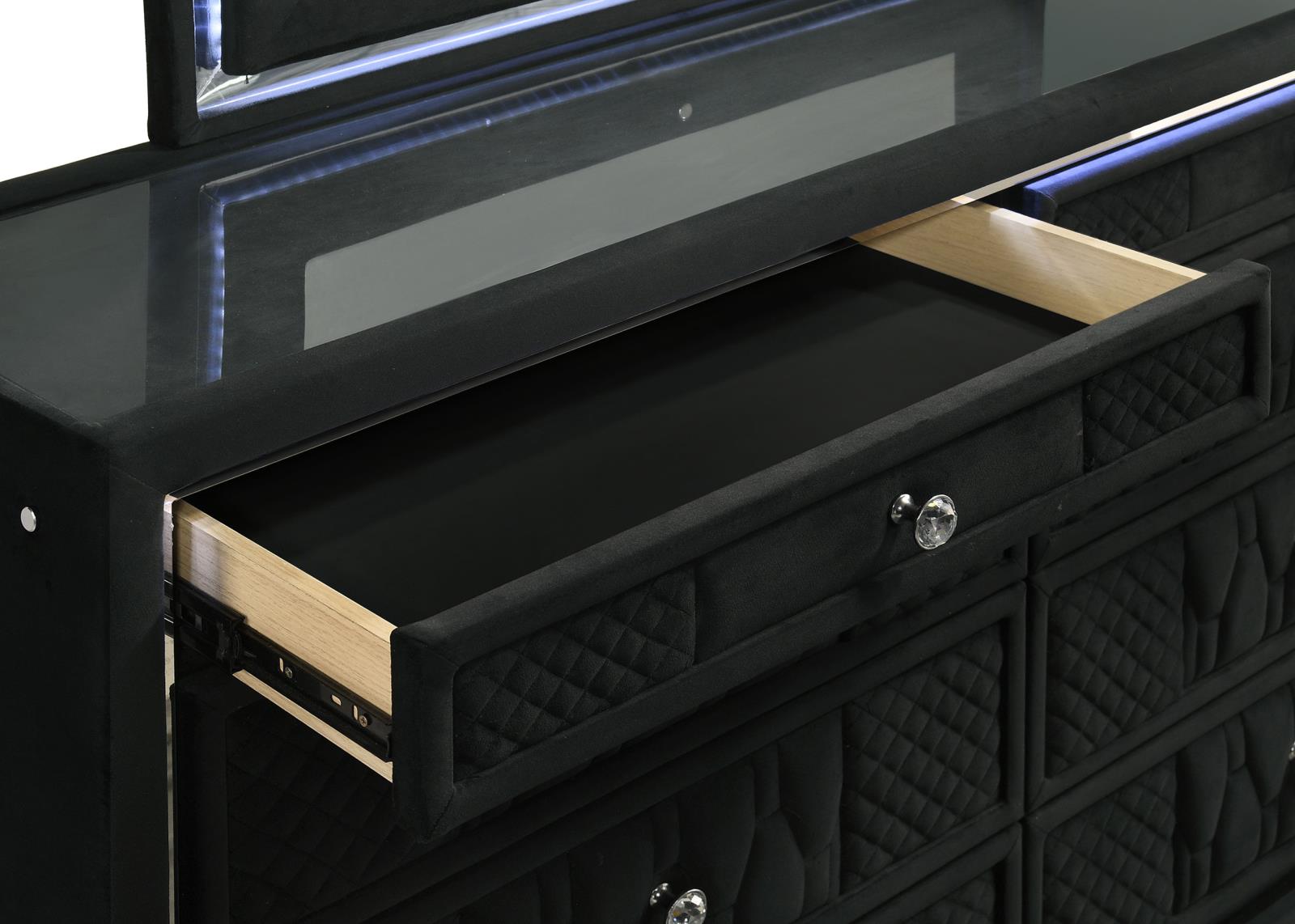Lorient Bedroom Set Black - Image 14