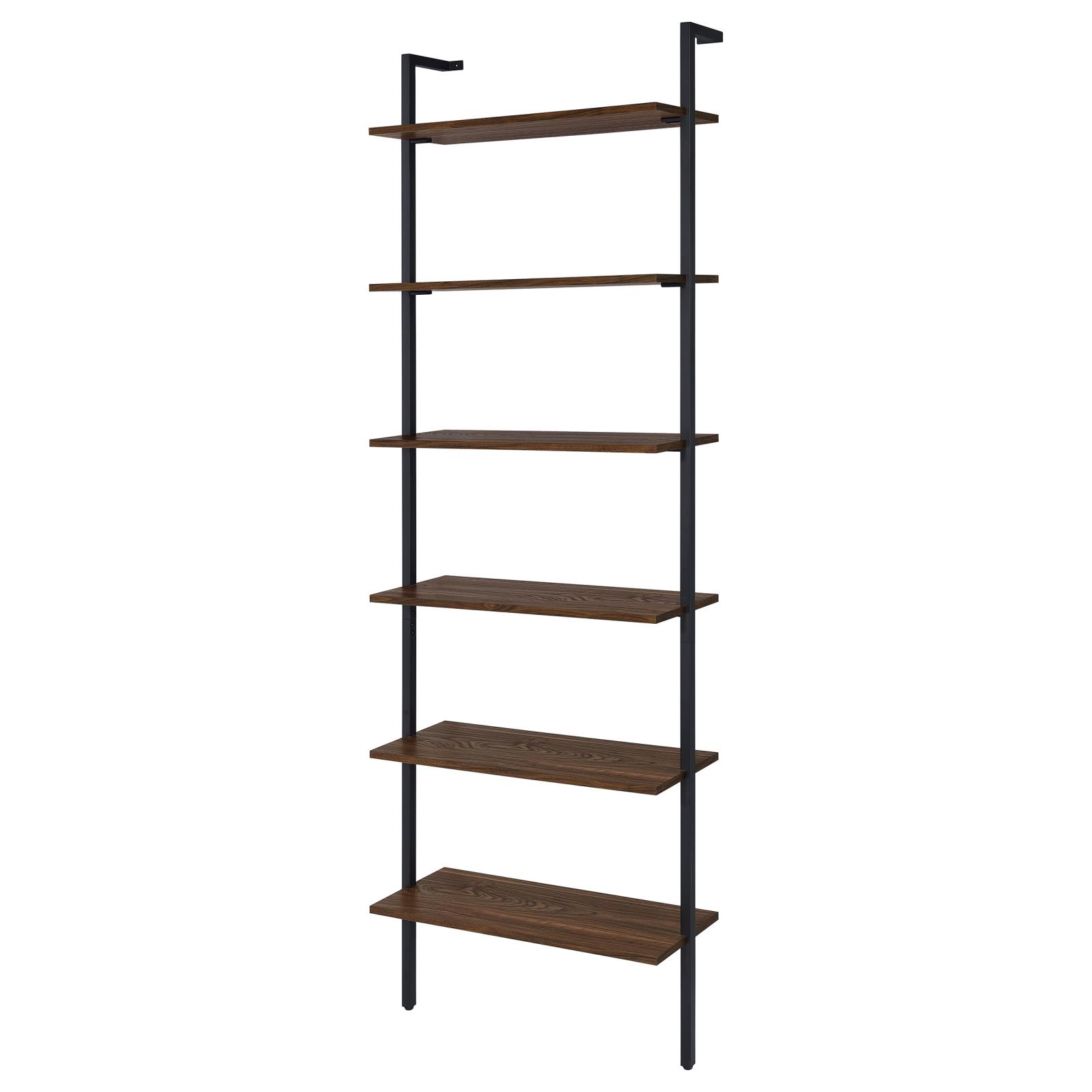 Owens 3-piece 96-inch Wall Mounted Bookshelf Set Walnut - Image 12
