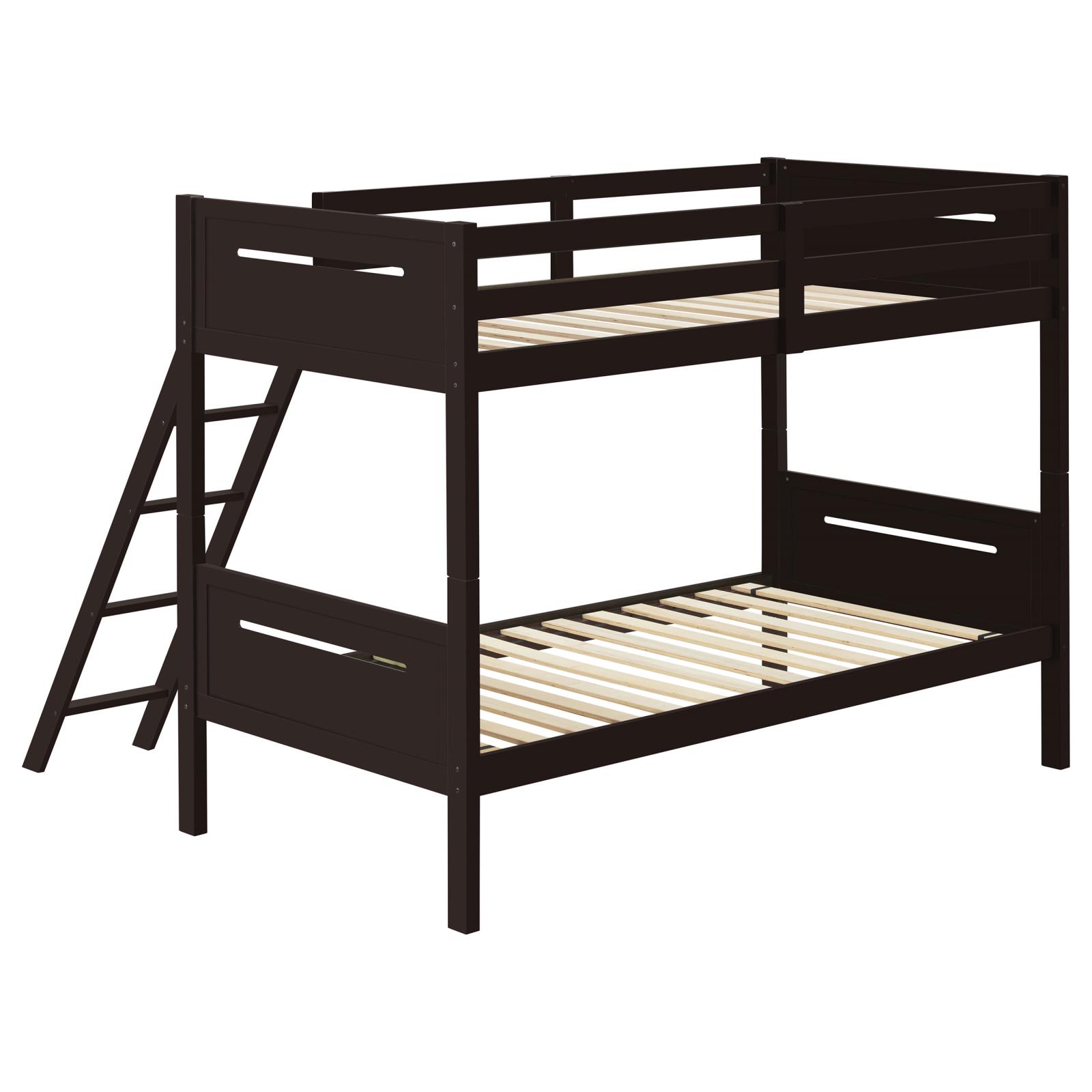 Littleton Wood Twin Over Twin Bunk Bed - Image 11