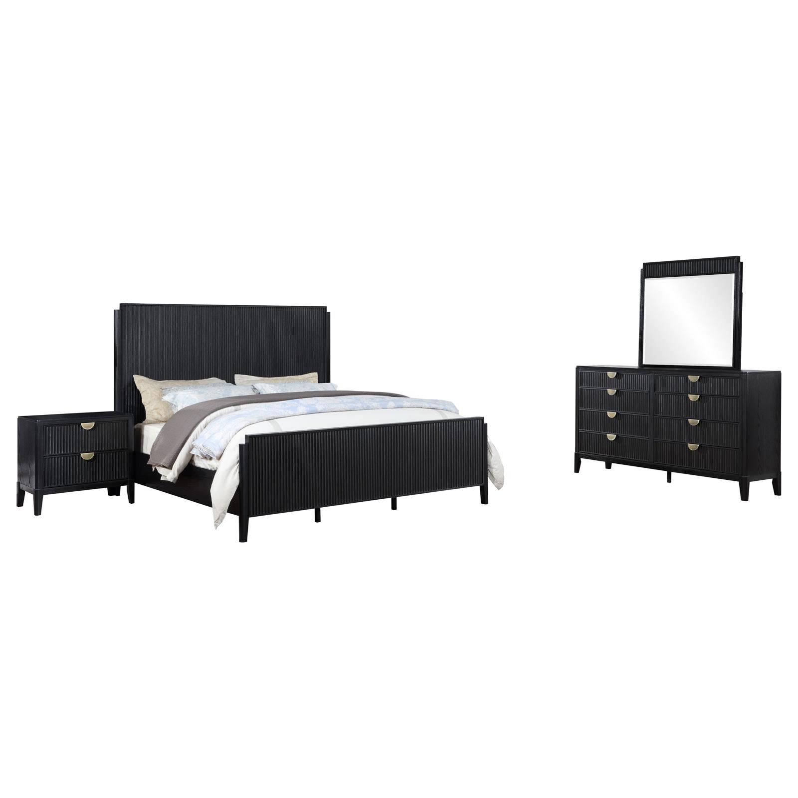Brookmead Bedroom Set Black - Image 3