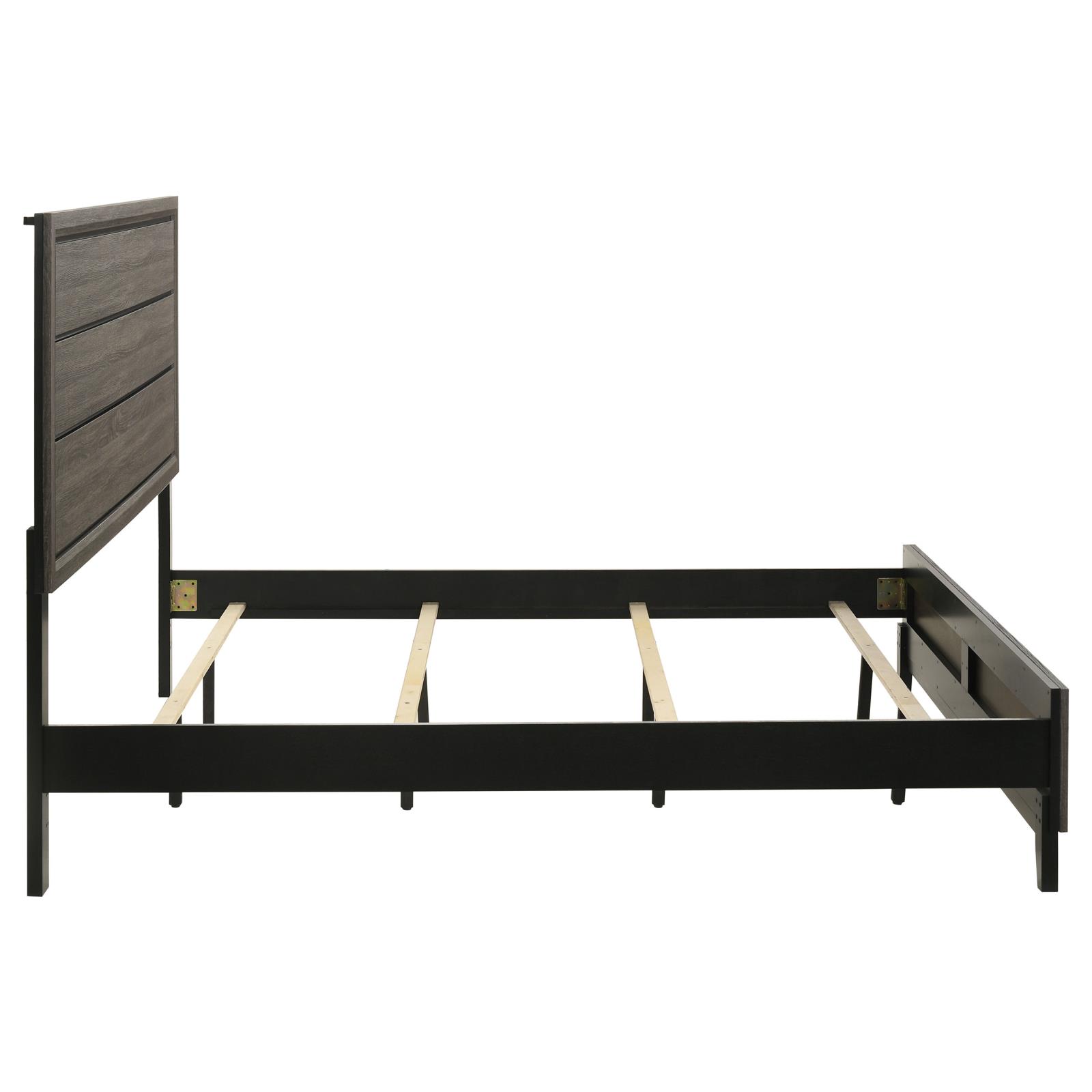 Watson Wood Eastern King Panel Bed Grey Oak - Image 6