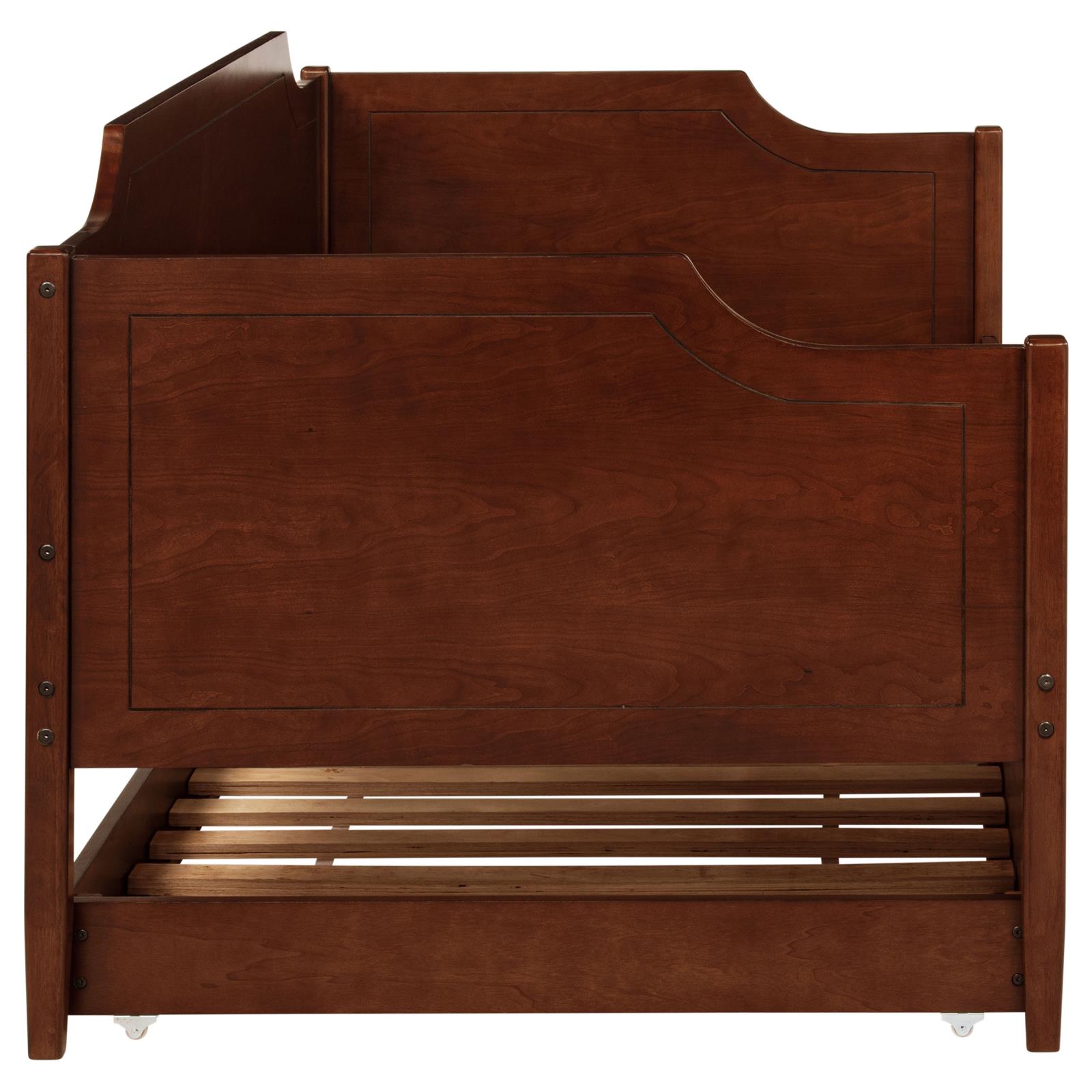 Redding Wood Twin Daybed With Trundle Cherry - Image 13