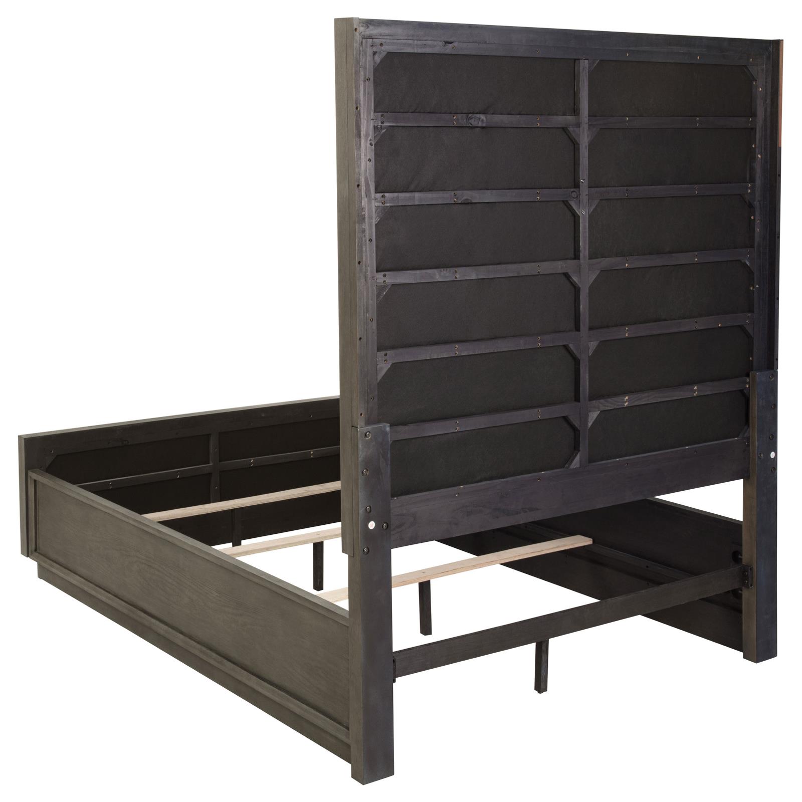 Durango 80-inch Queen Panel Bed Taupe Oak - Image 5