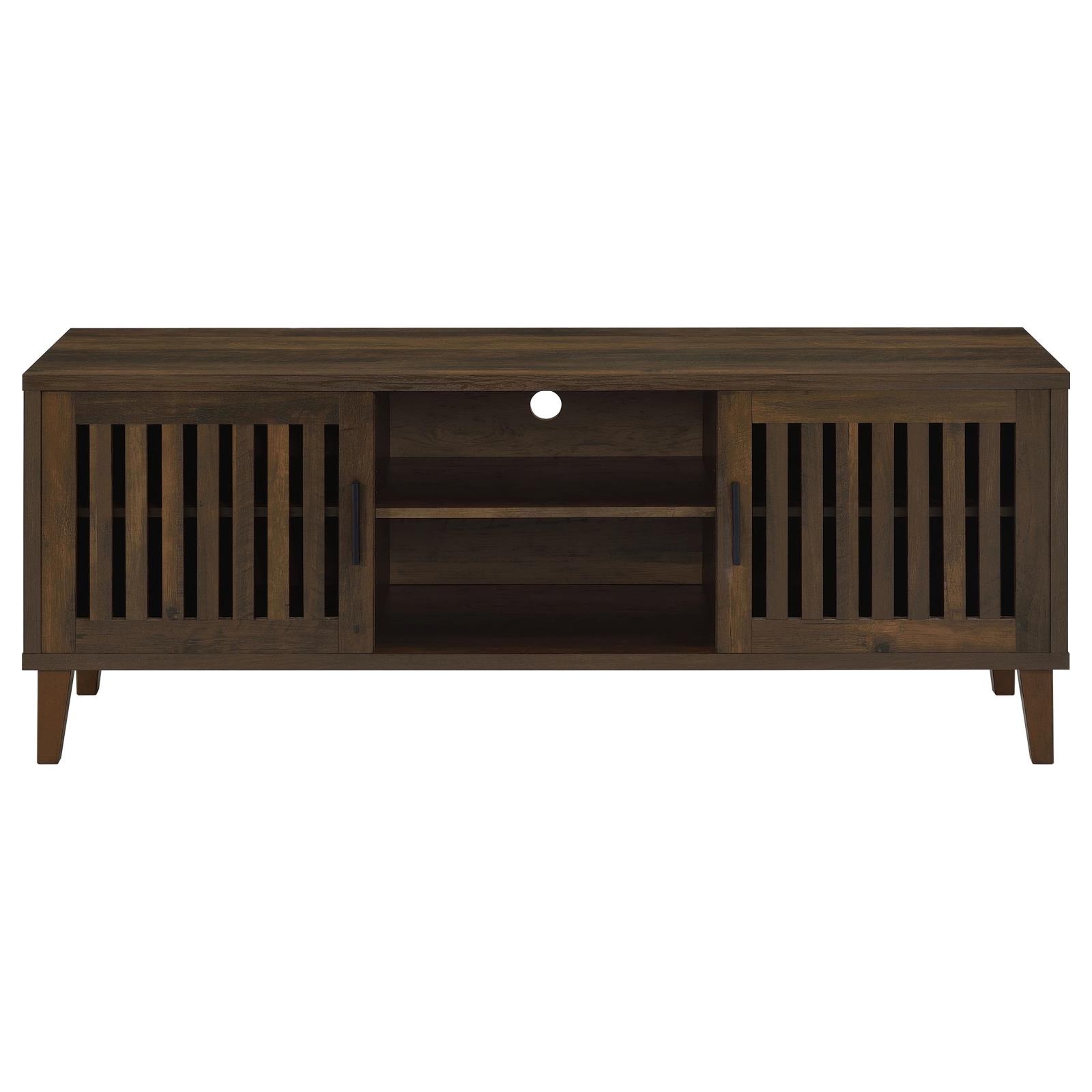 Sedona 2-door Engineered Wood 60-inch TV Stand Dark Pine - Image 4