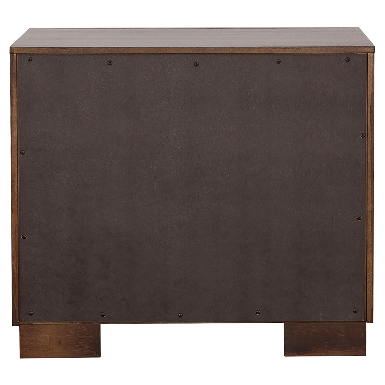 Jessica 6-piece Queen LED Bedroom Set Cappuccino - Image 6