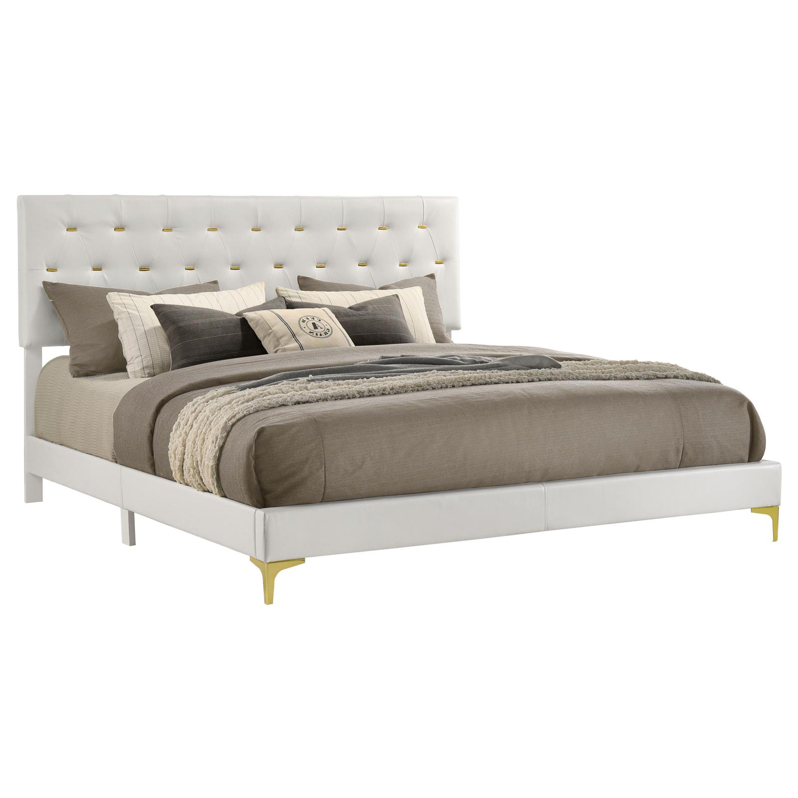 Kendall Upholstered Eastern King Panel Bed - Image 3