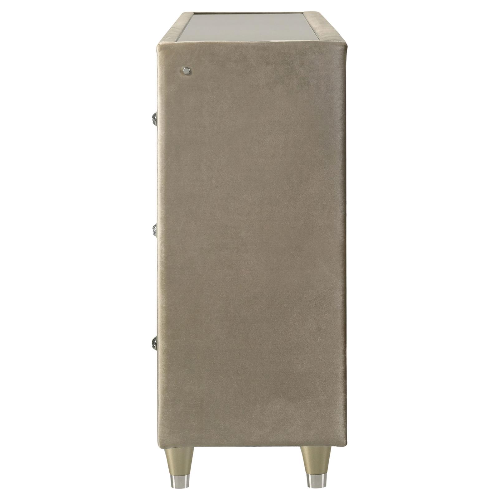 Lorient 8-drawer LED Bedroom Flame Box Dresser - Image 5