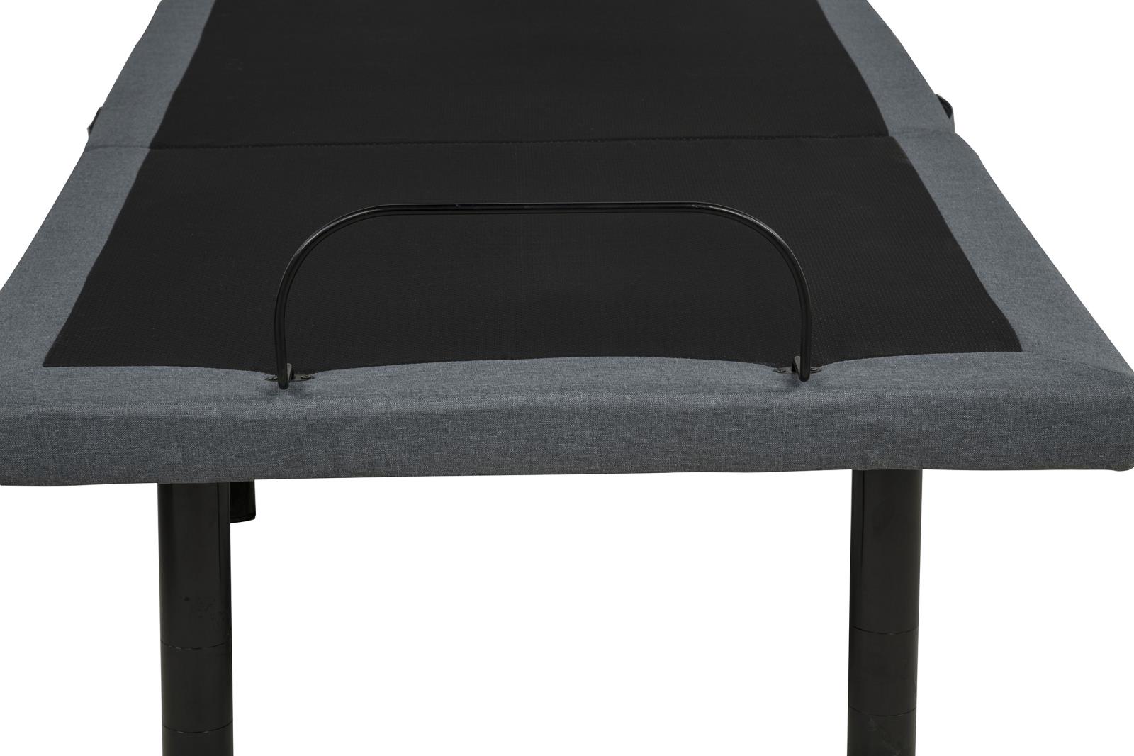 Weston Twin Dual-Motor Massage Adjustable Bed Base in Black and Grey - Image 12