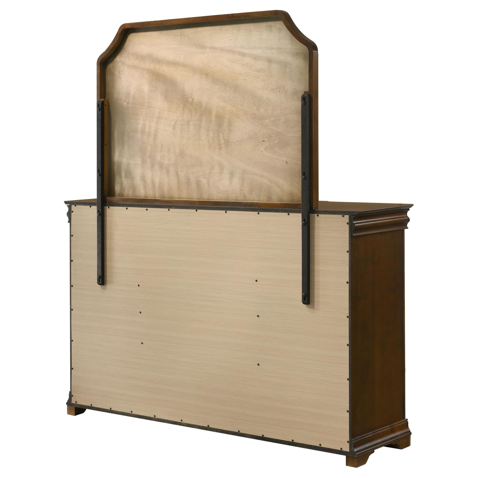 Garland 9-drawer Bedroom Dresser with Mirror Brown Cherry - Image 8