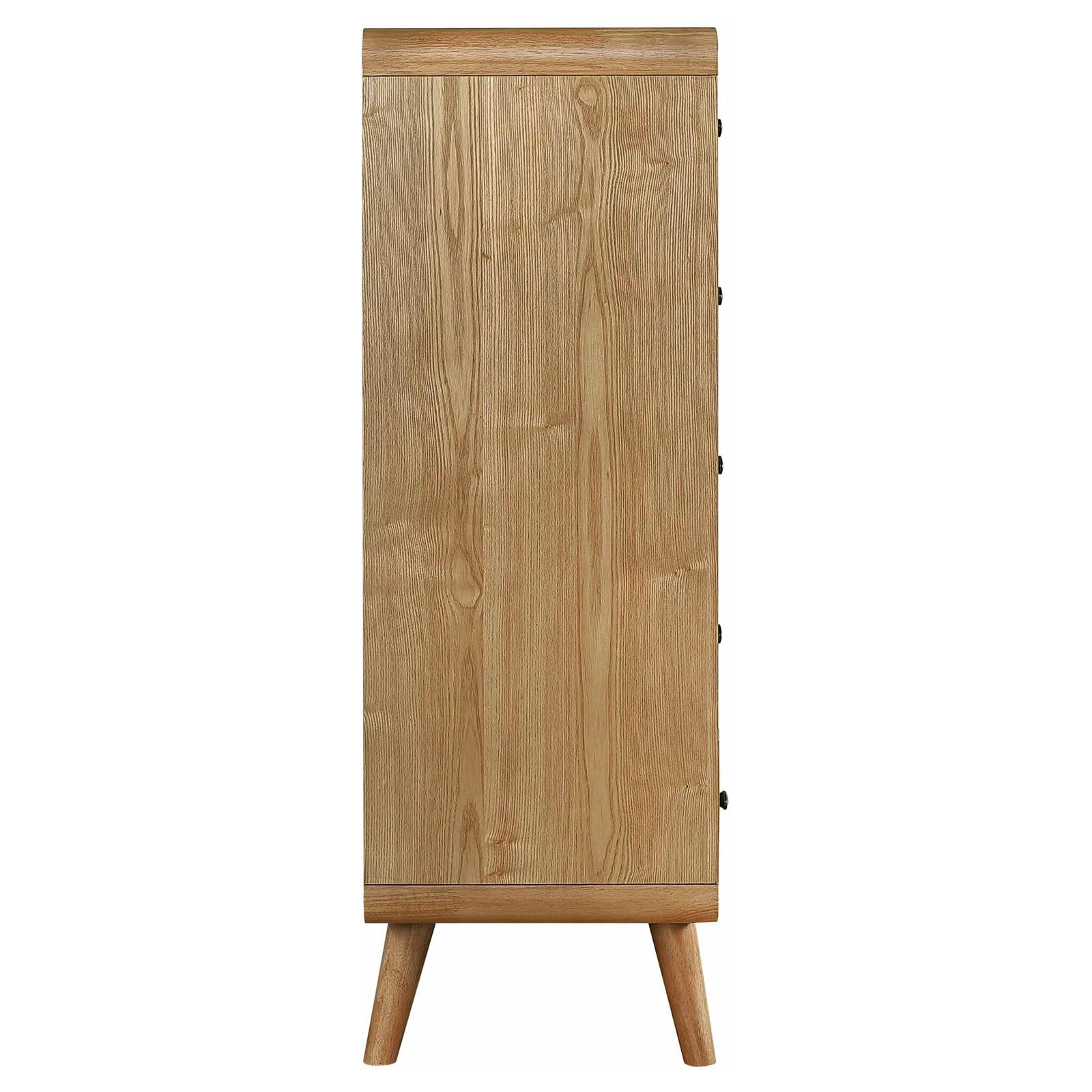 Robyn 5-drawer Bedroom Chest of Drawers Light Ash - Image 9