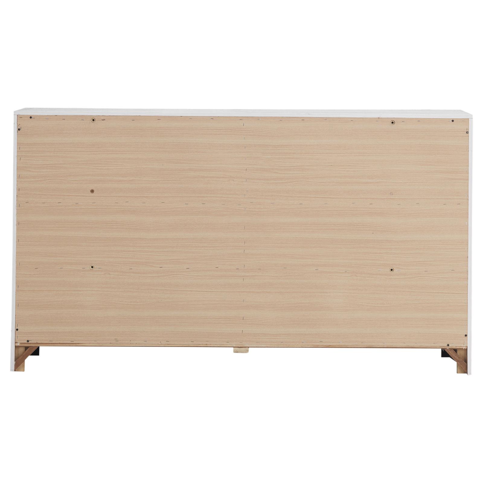 Brantford 6-drawer Dresser Coastal White - Image 7