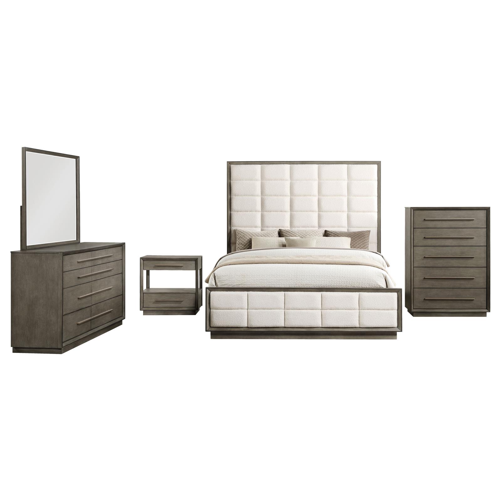 Durango Bedroom Set Taupe Oak - Image 21