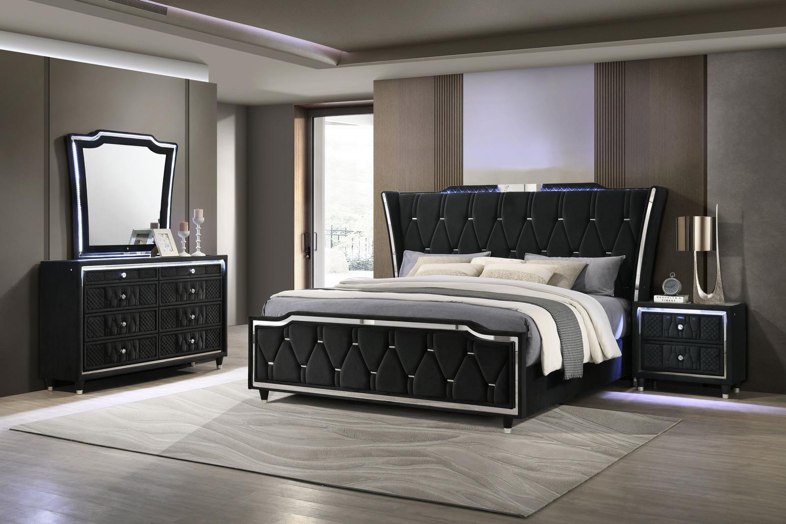Lorient Bedroom Set Black