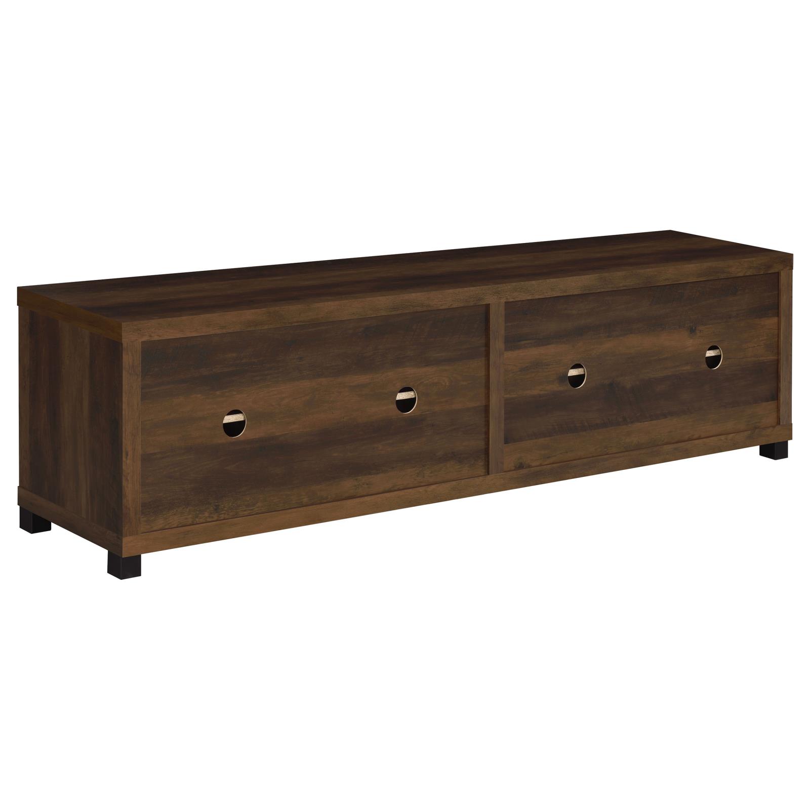 Sachin 4-door Engineered Wood 79-inch TV Stand Dark Pine - Image 7
