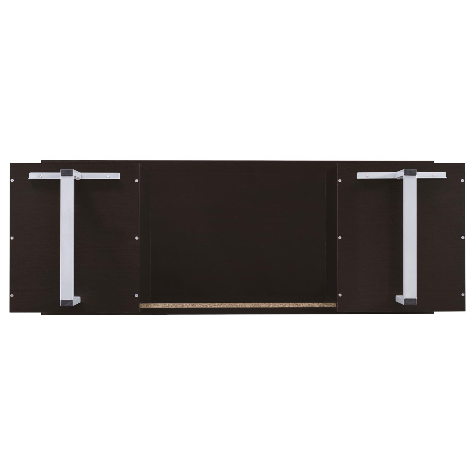 Lawtey 60-inch 2-drawer Office Computer Desk Cappuccino - Image 12