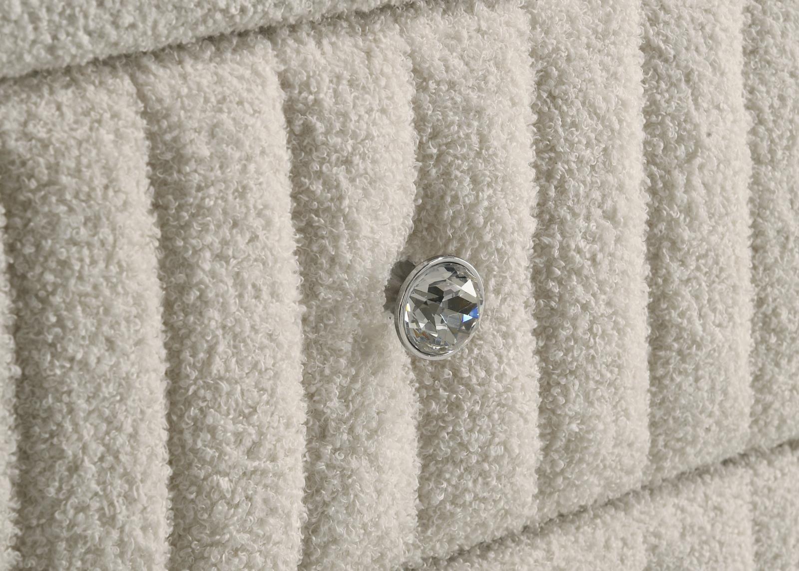Sonya 6-drawer Upholstered Bedroom Dresser Ivory - Image 10
