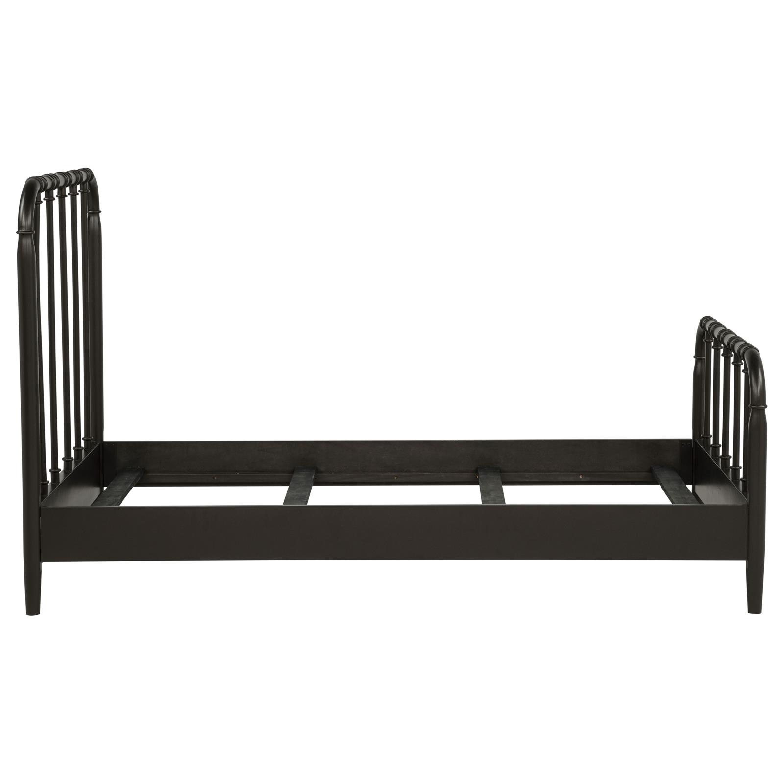 Rocco All Wood Water Pipe Open Frame Twin Bed Dark Bronze - Image 6