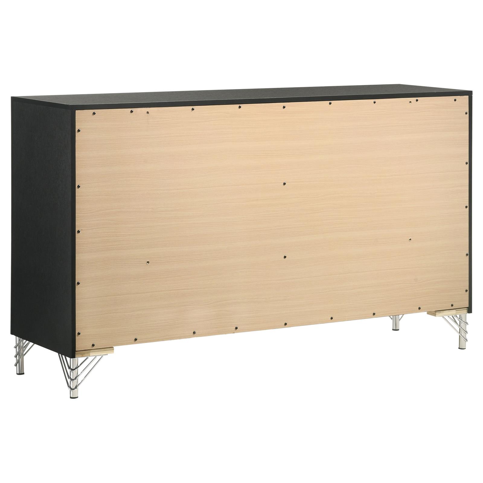 Lucia Bedroom Set Grey and Black - Image 8