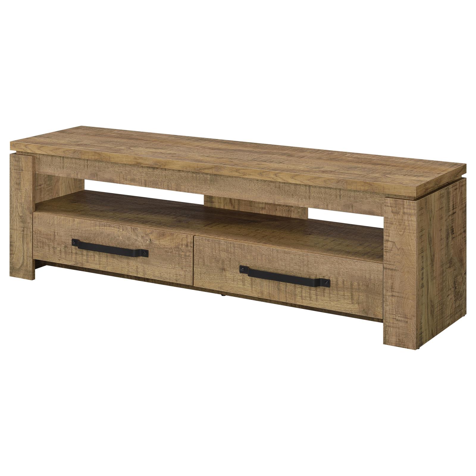 Elkton 2-drawer Engineered Wood 59-inch TV Stand Mango - Image 5