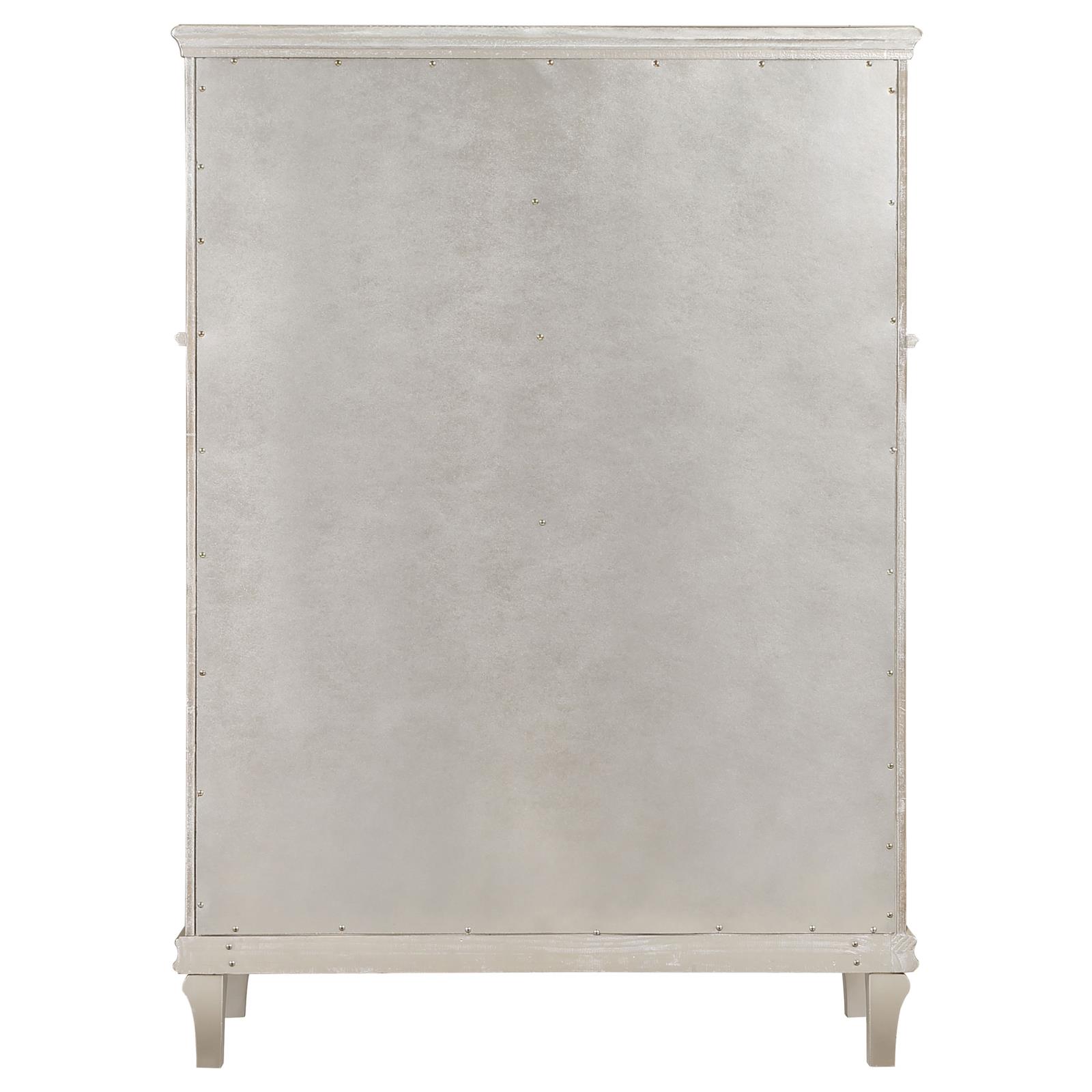Evangeline 6-drawer Bedroom Chest Silver Oak - Image 7