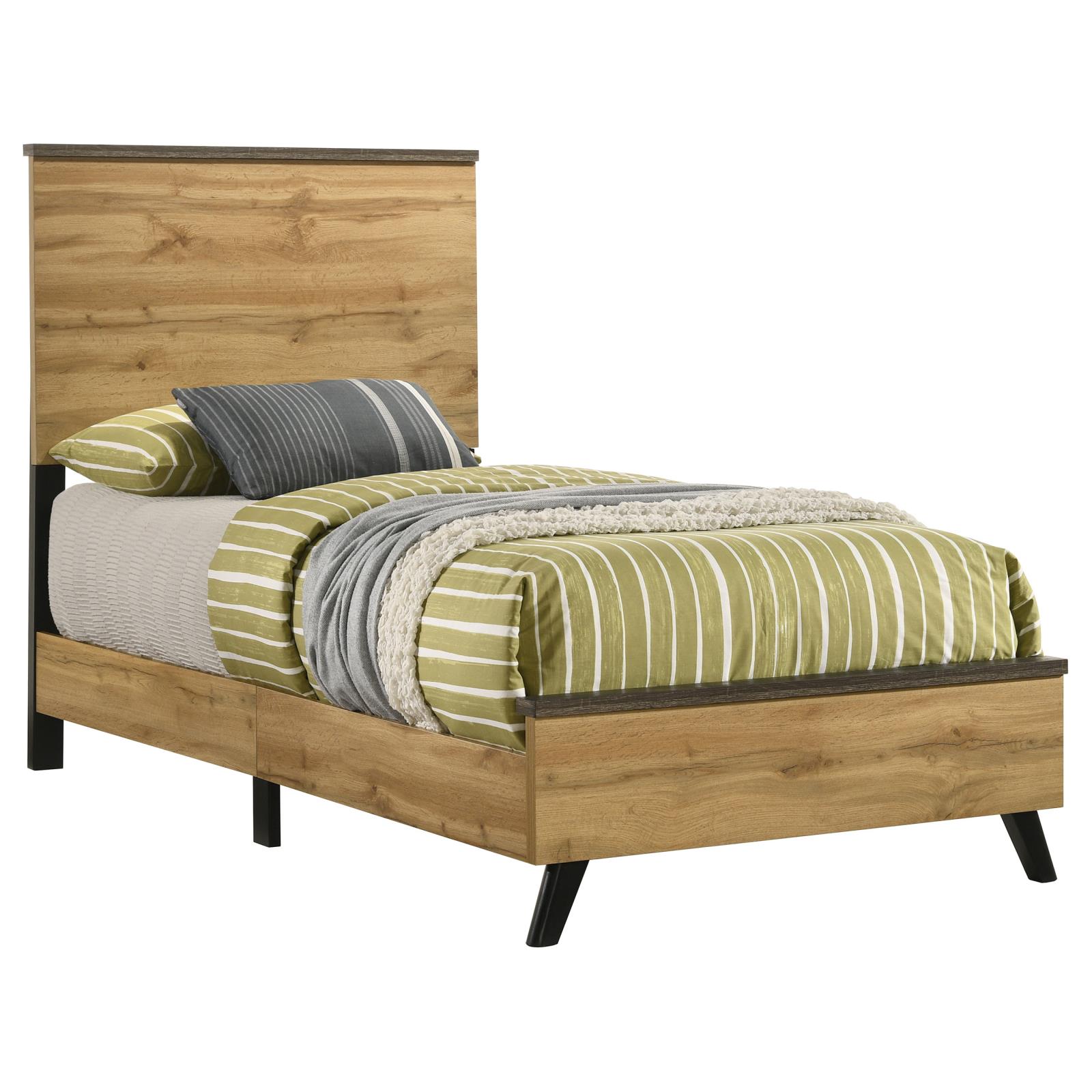 Kaywood 52-inch Twin Panel Bed Natural Pine - Image 3