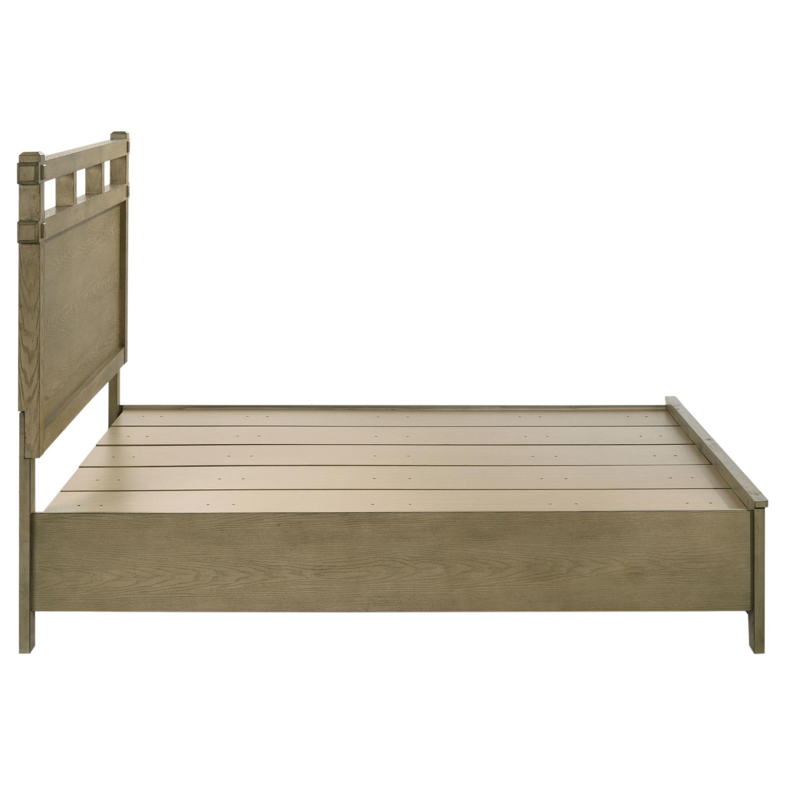 Hazlewood 59-inch Queen Panel Storage Bed Vineyard Oak - Image 6
