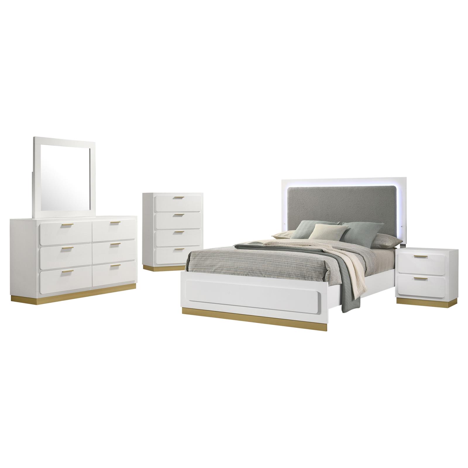 Caraway Bedroom Set White - Image 18