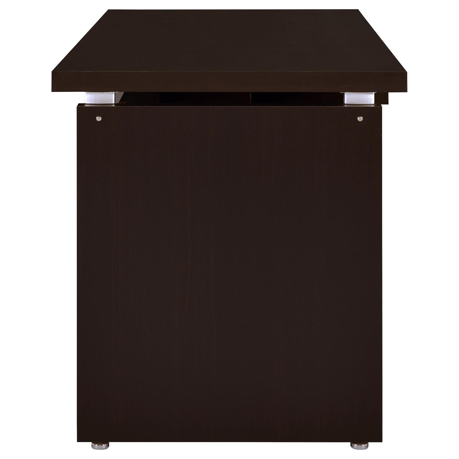 Skylar 55-inch Computer Desk with Keyboard Drawer Cappuccino - Image 6
