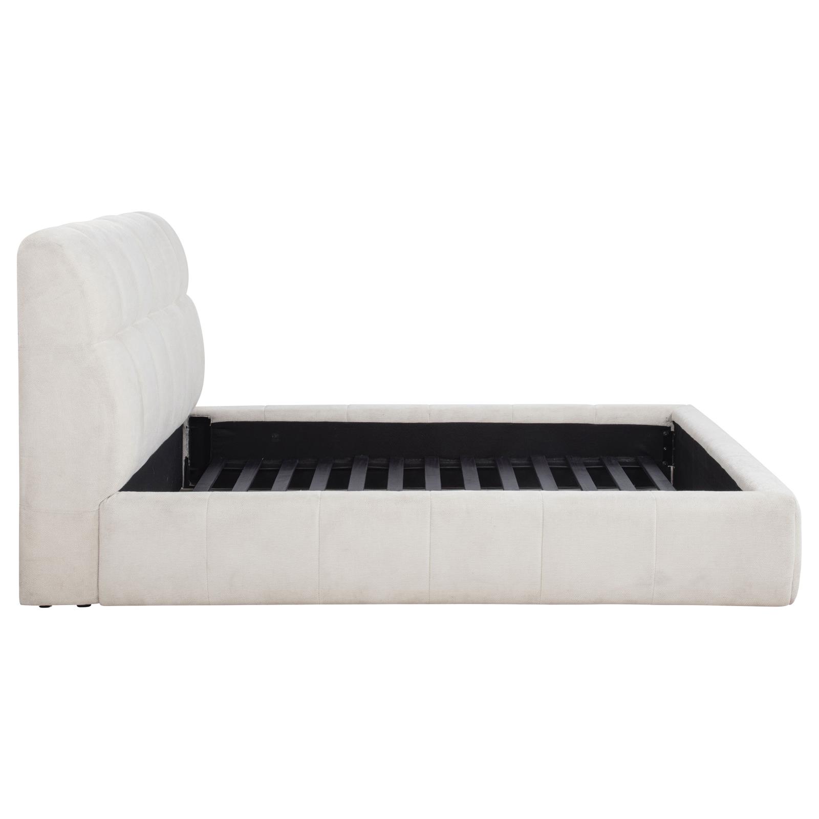 Nollet 48-inch Upholstered Queen Panel Platform Bed - Image 6