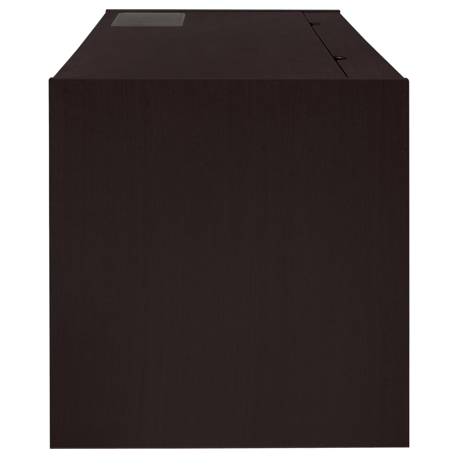 Halston 60-inch 3-drawer Office Computer Desk Cappuccino - Image 5