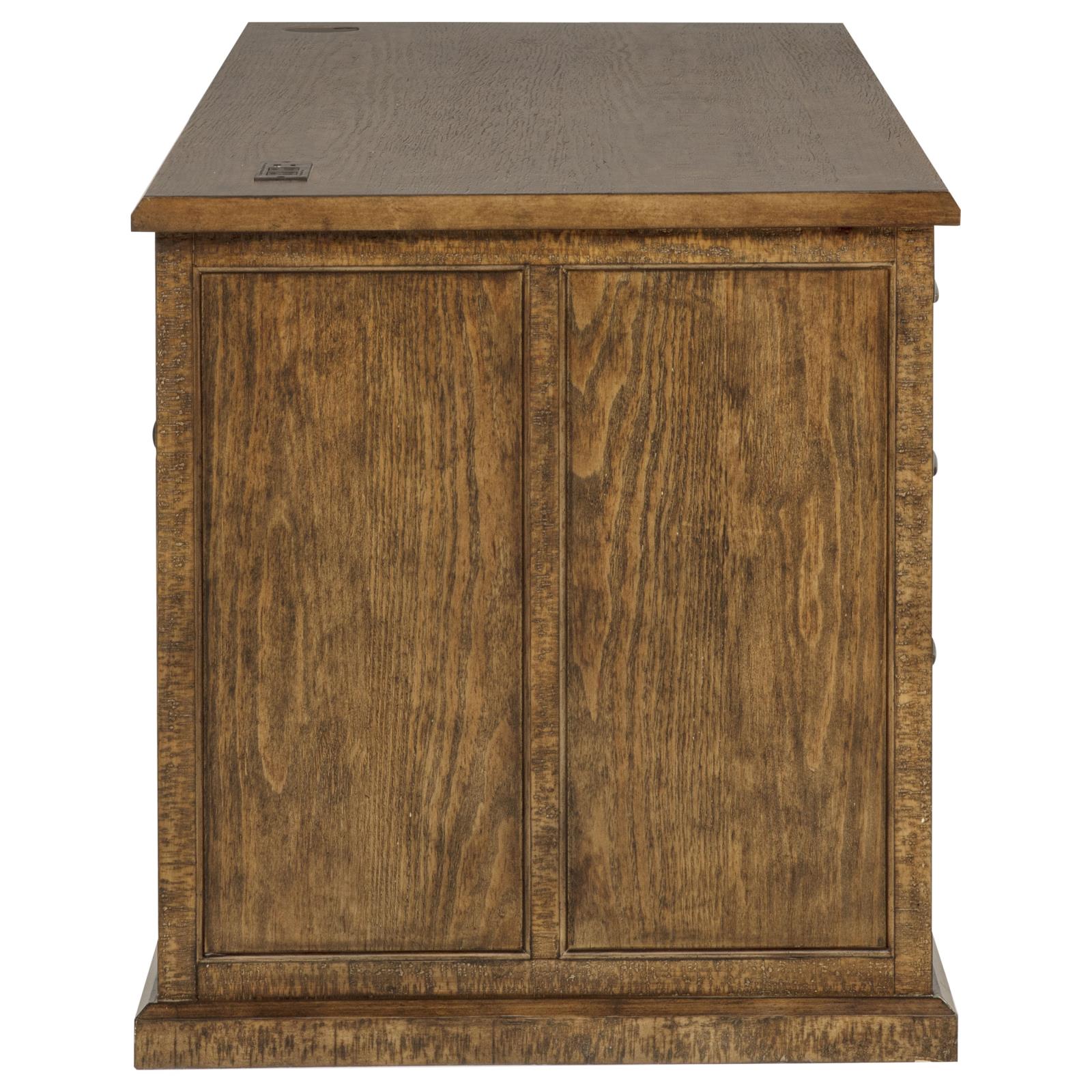 Altidore 68-inch 7-drawer Executive Home Office Desk - Image 8