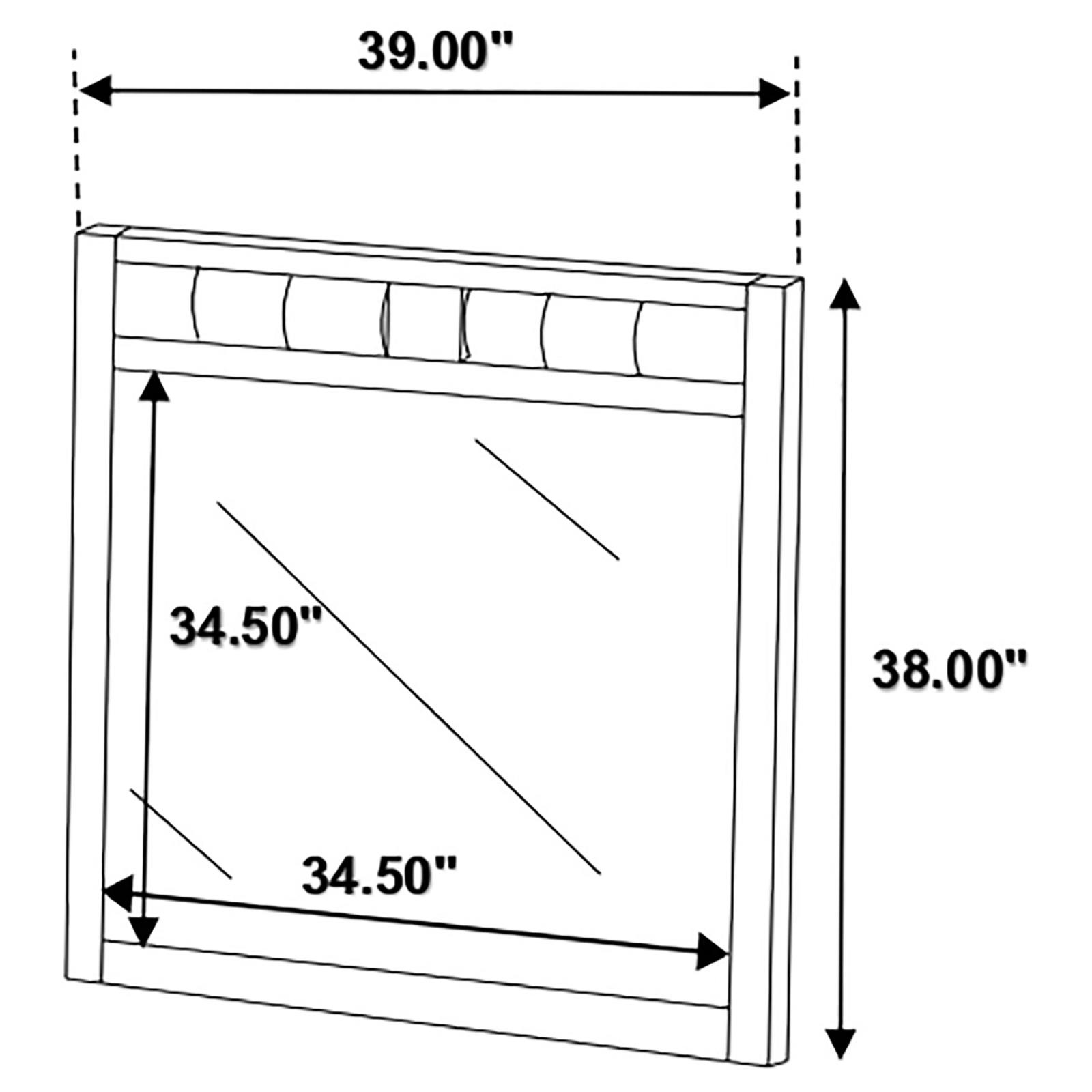 Carlton Bedroom Set Cappuccino - Image 20