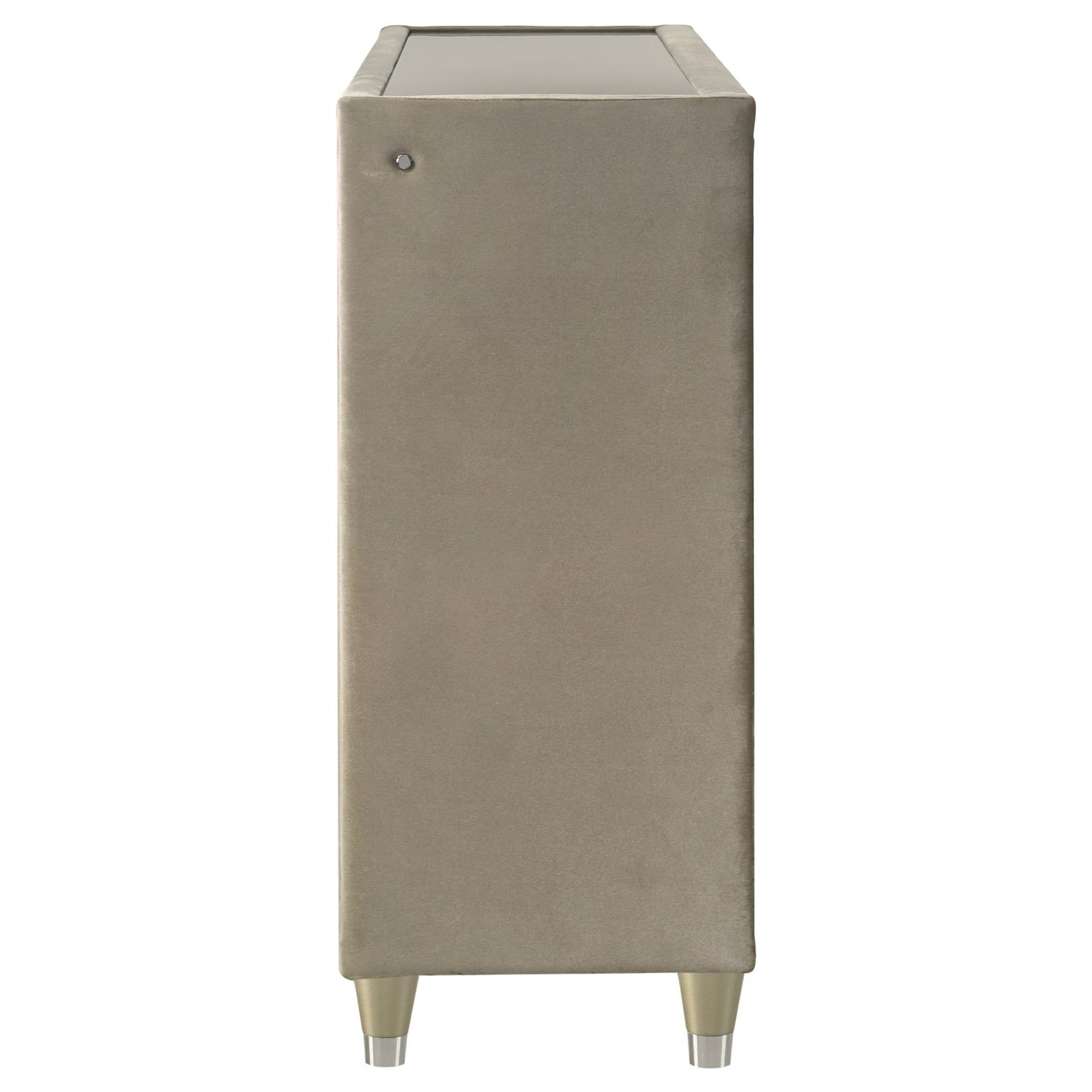 Lorient 8-drawer LED Bedroom Dresser Cabinet - Image 5