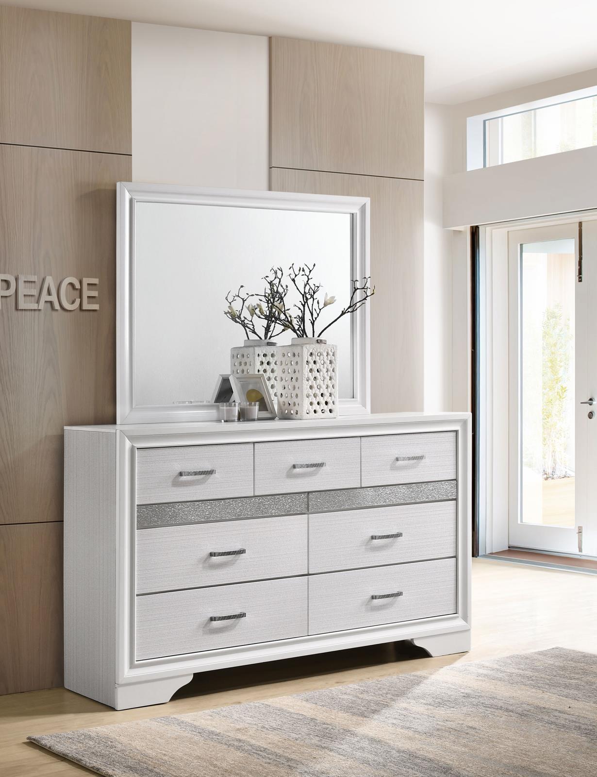 Miranda 7-drawer Dresser with Mirror - Image 2