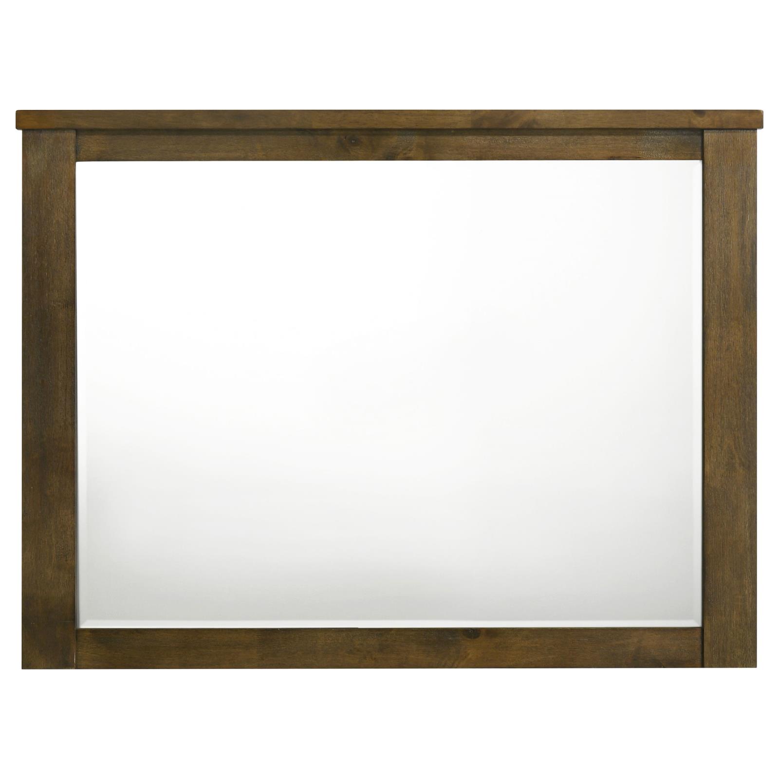 Doherty Rectangular Dresser Mirror Rustic Brown - Image 3