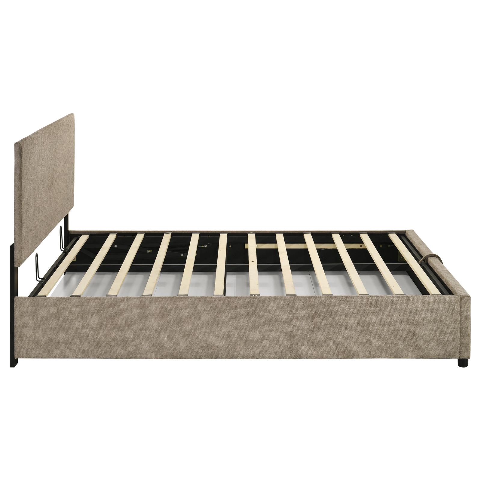 Reeves Upholstered Eastern King Lift-Top Storage Platform Bed - Image 20