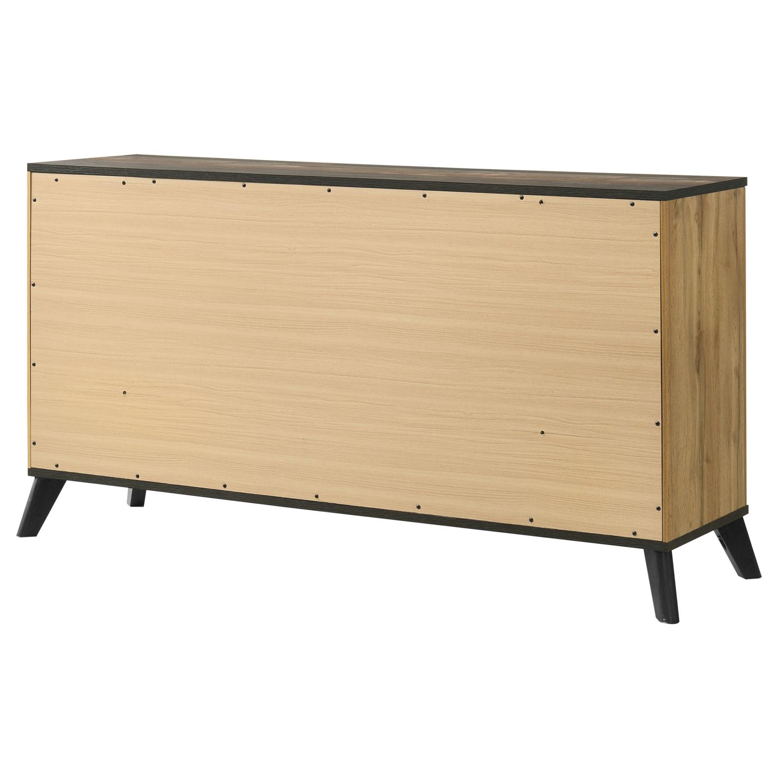 Kaywood 6-drawer Dresser Cabinet Natural Pine - Image 8