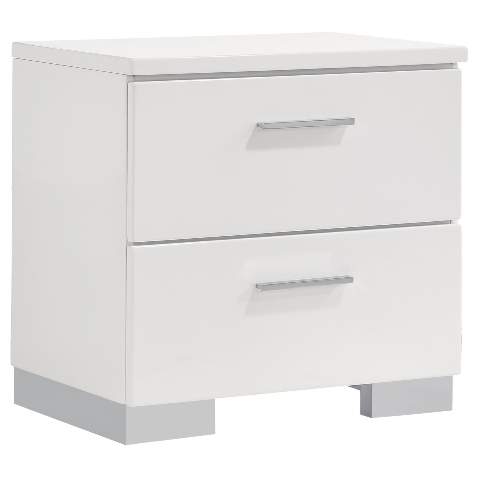 Felicity Platform Bedroom Set White - Image 19