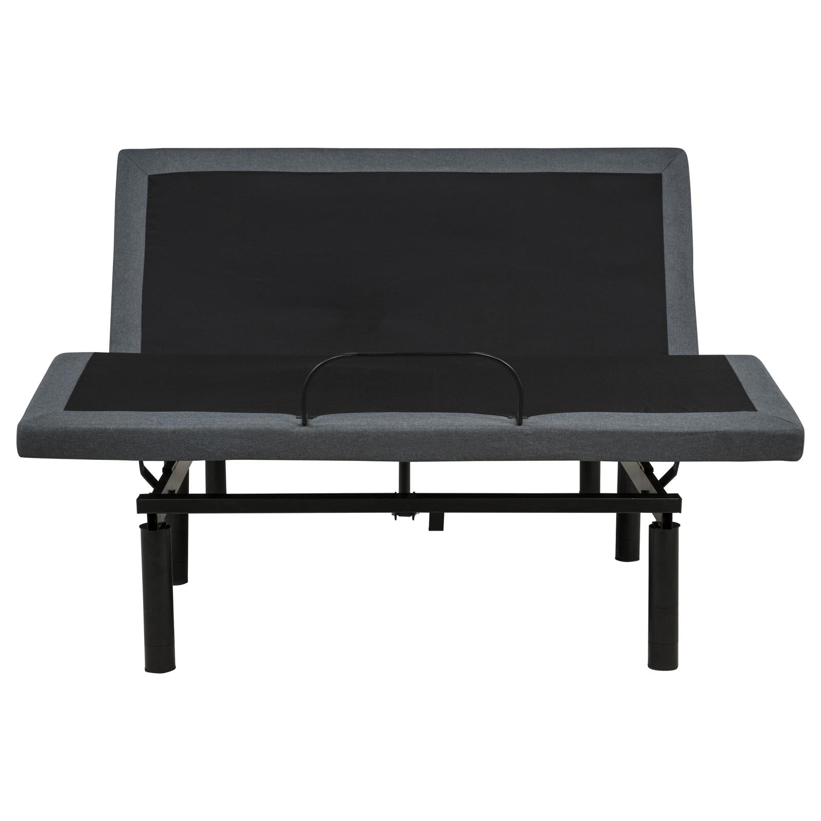 Weston Queen Dual-Motor Massage Adjustable Bed Base in Black and Grey - Image 5