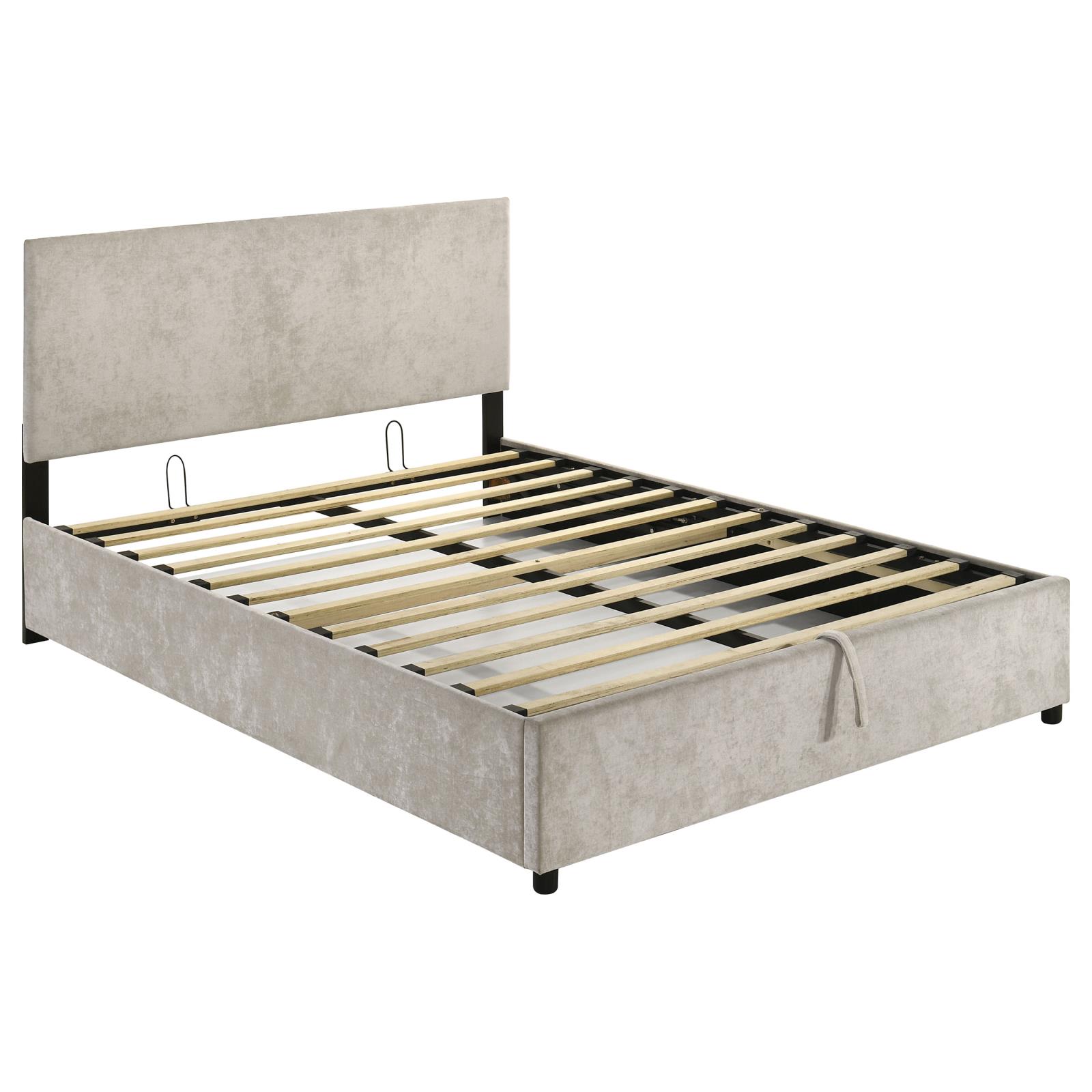 Reeves Upholstered Queen Lift-Top Storage Platform Bed - Image 4
