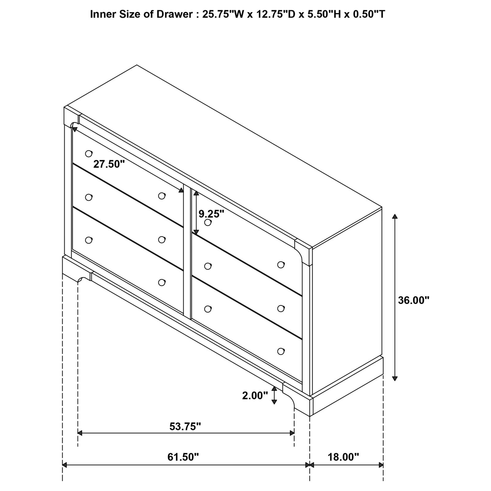 Gran Park Bedroom Set Dark Cocoa - Image 16