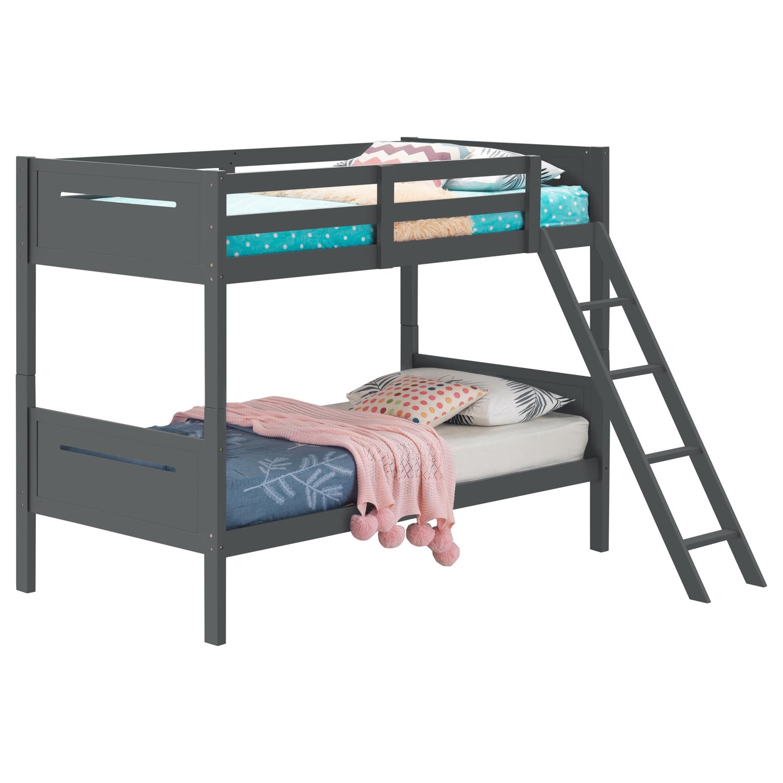 Littleton Wood Twin Over Twin Bunk Bed - Image 17